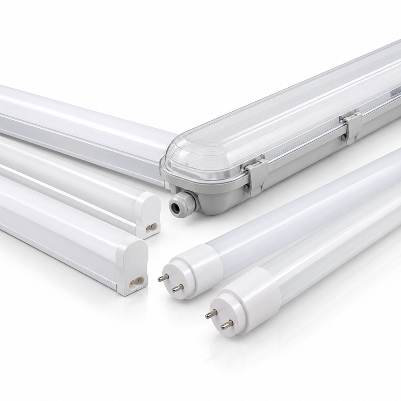 مصابيح أنبوبية LED من طراز T5 و T8