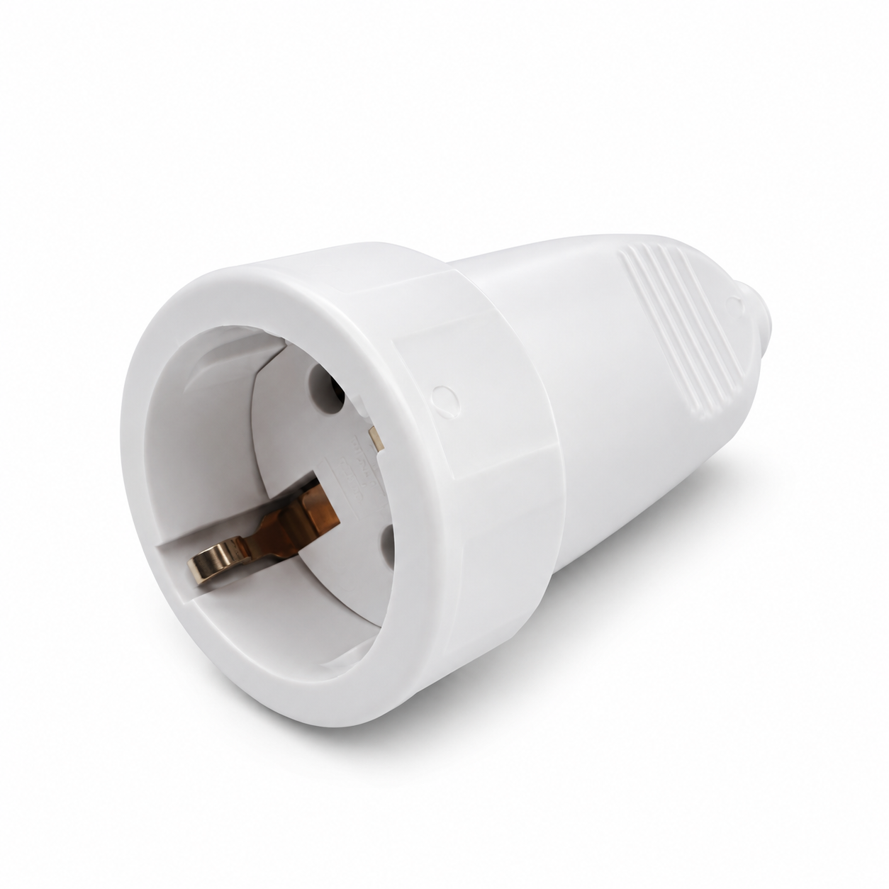 10/16A Female Rubber (Caoutchouc) Socket – White Lebanon
