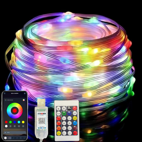 10m Smart RGBIC LED Strip Light With app and remote