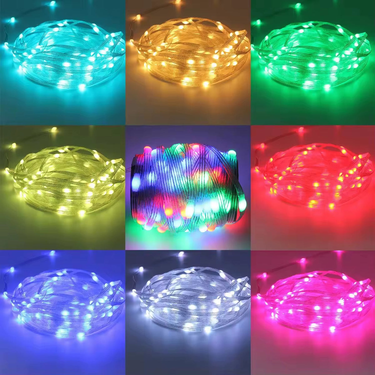 10m Smart RGBIC LED Strip Light Colored