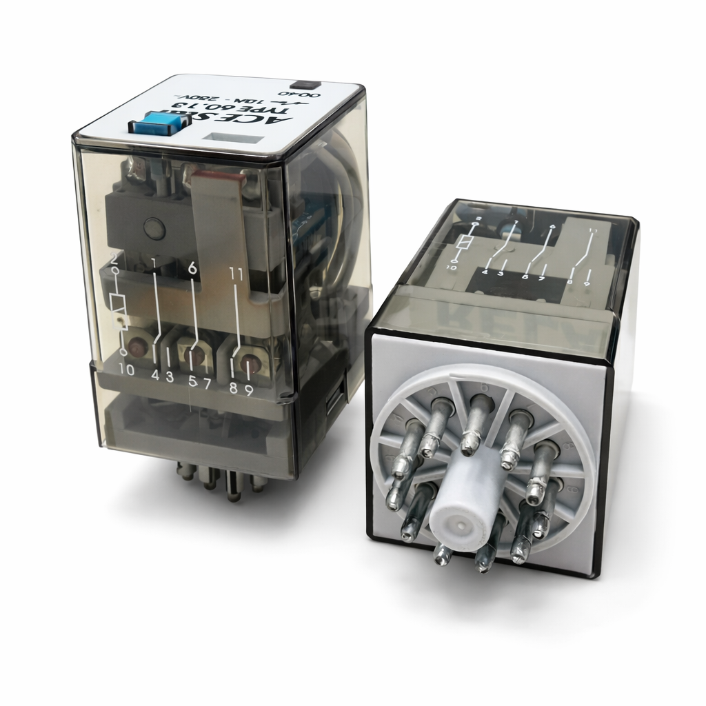 11-Pin Industrial Control Relay – AC & DC Voltage Options Lebanon
