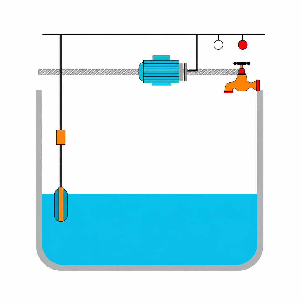 16A Automatic Water Tank Float Switch – 2m / 5m Line length Jounieh