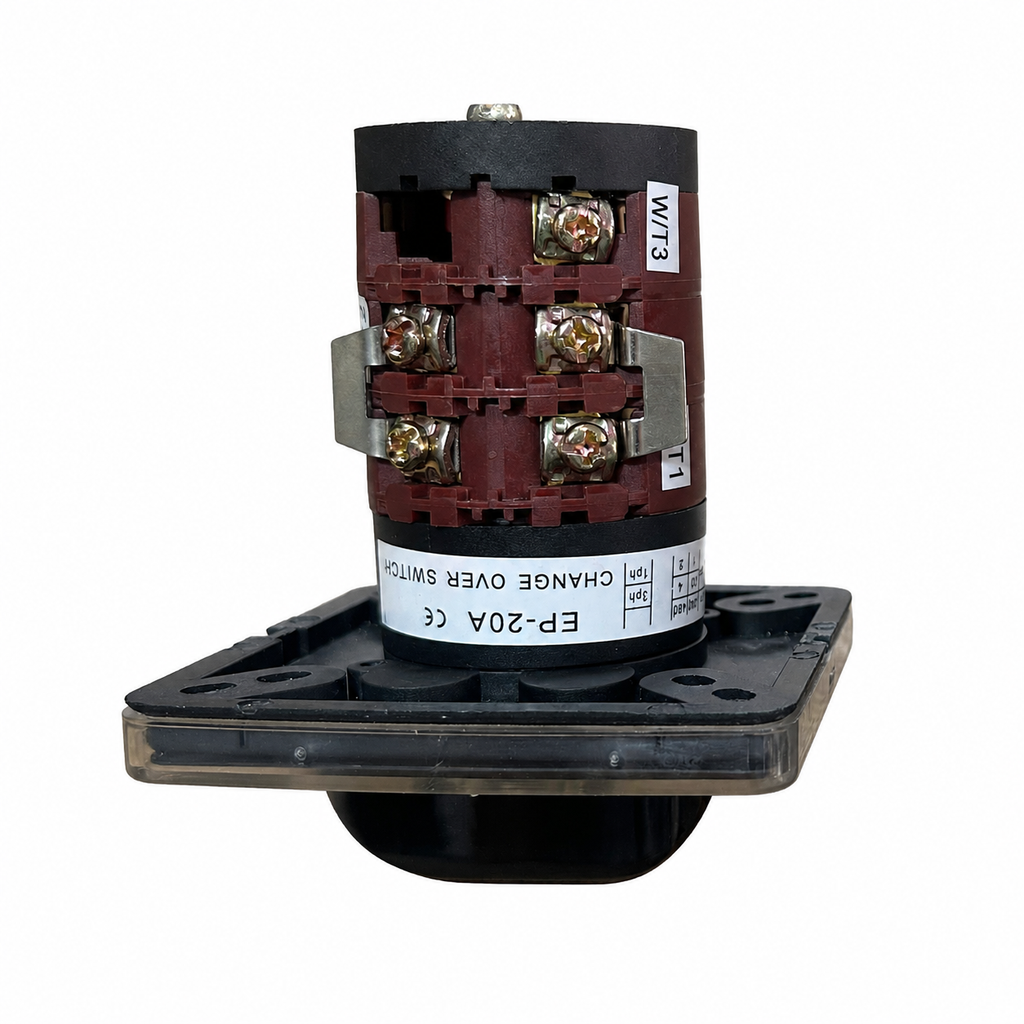 20A 3-Position Reversing Rotary Cam Switch (0-1-2) – 3 Pole Beirut