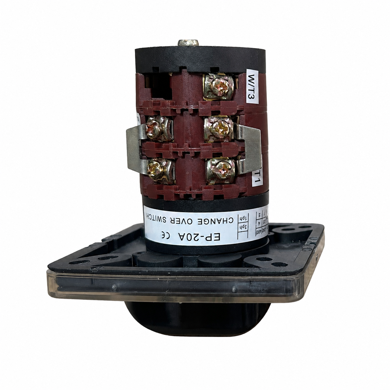 20A 3-Position Reversing Rotary Cam Switch (0-1-2) – 3 Pole Beirut