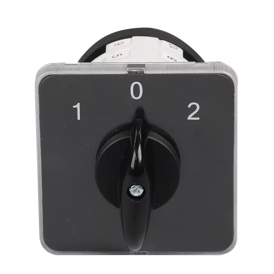 20A 3-Position Reversing Rotary Cam Switch (0-1-2) – 3 Pole Lebanon