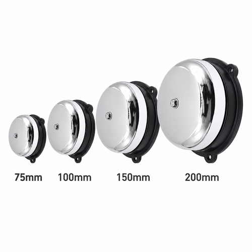 220V Round Electric Bell – 75mm / 100mm / 150mm / 200mm Beirut