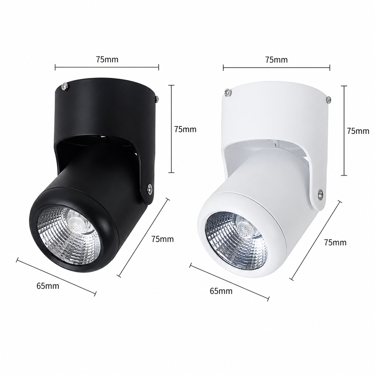 9W Adjustable COB Spotlight | Movable LED Spot Light