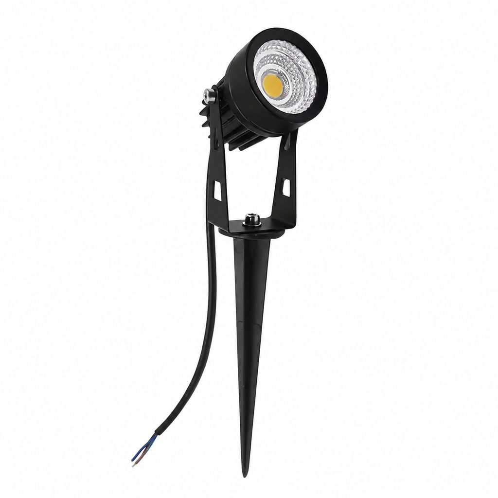 3W COB Garden Spike Light 220V IP67 – Warm White, Daylight, Blue & Pink/Violet Lebanon