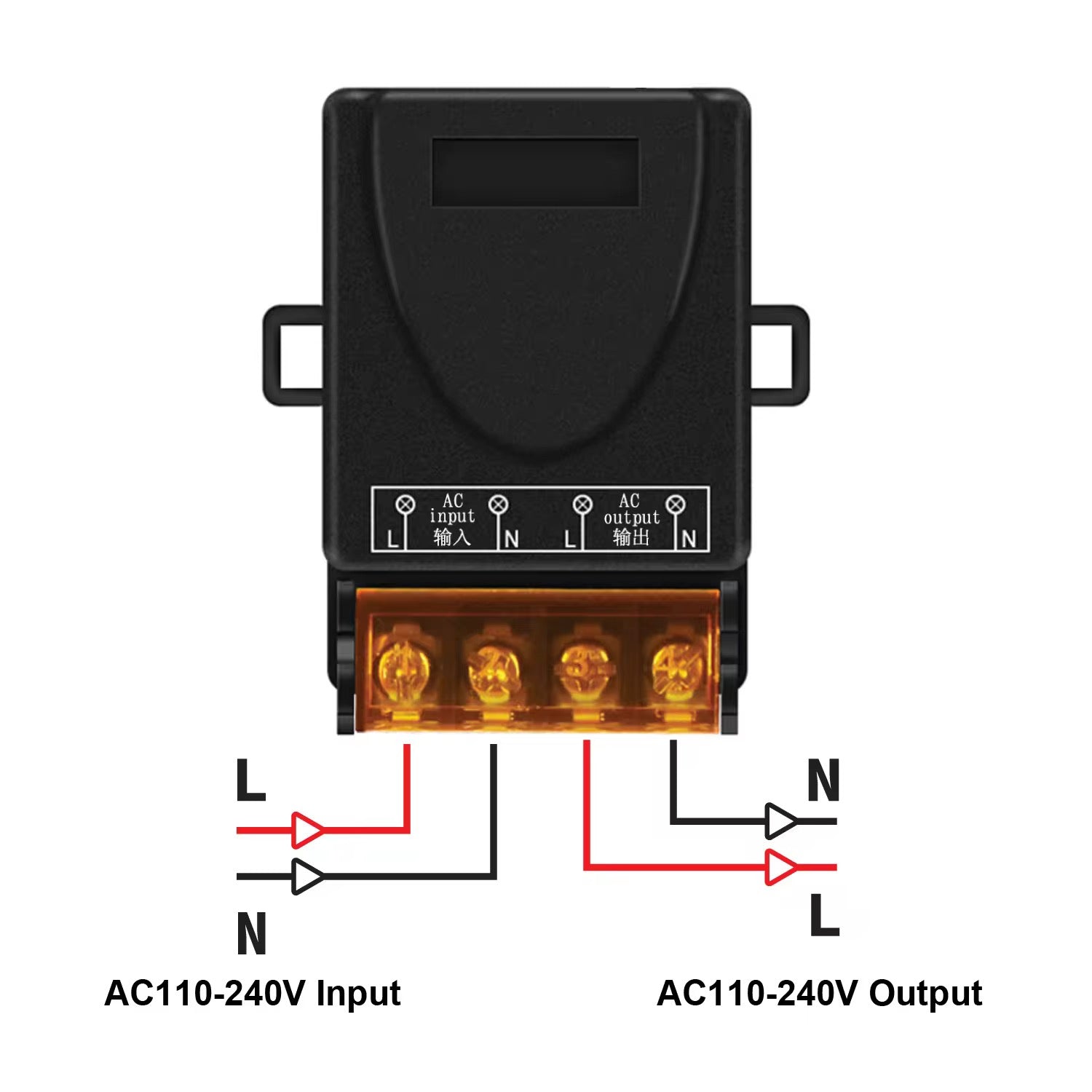 433MHz Wireless Remote Control Switch 30A 220V - 1 Remote Included