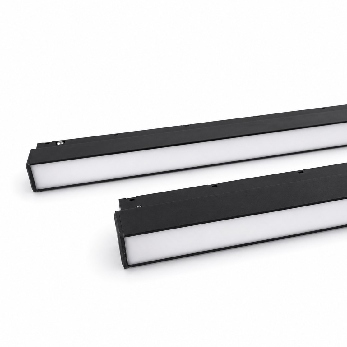 48V Linear Magnetic Track Light Black CCT – 300mm 10W & 600mm 20W Adjustable Color Temperature Beirut