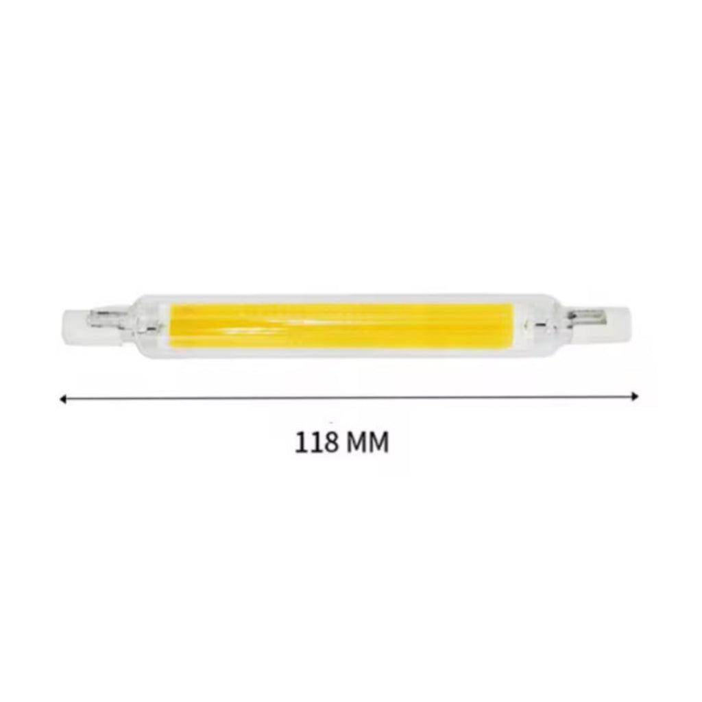 LED R7S COB Lamp 7W 118mm 220V – Warm White