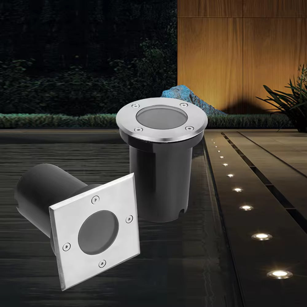 LED Underground Spot Light GU10 – Round & Square | IP67