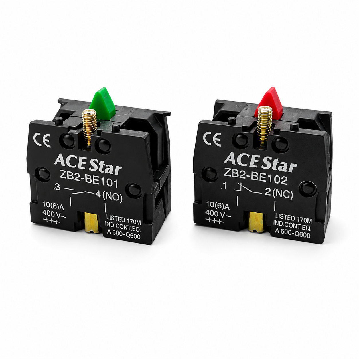 Auxiliary Contact Block – Normally Open (NO) / Normally Closed (NC) Lebanon
