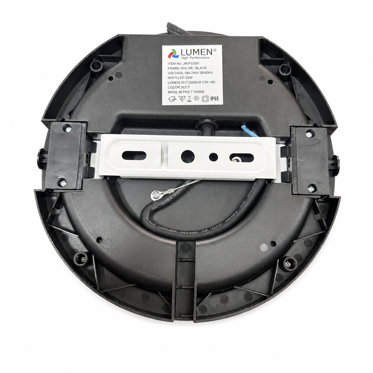 CCT LED Ceiling Light – 30W / 40W – Black or White