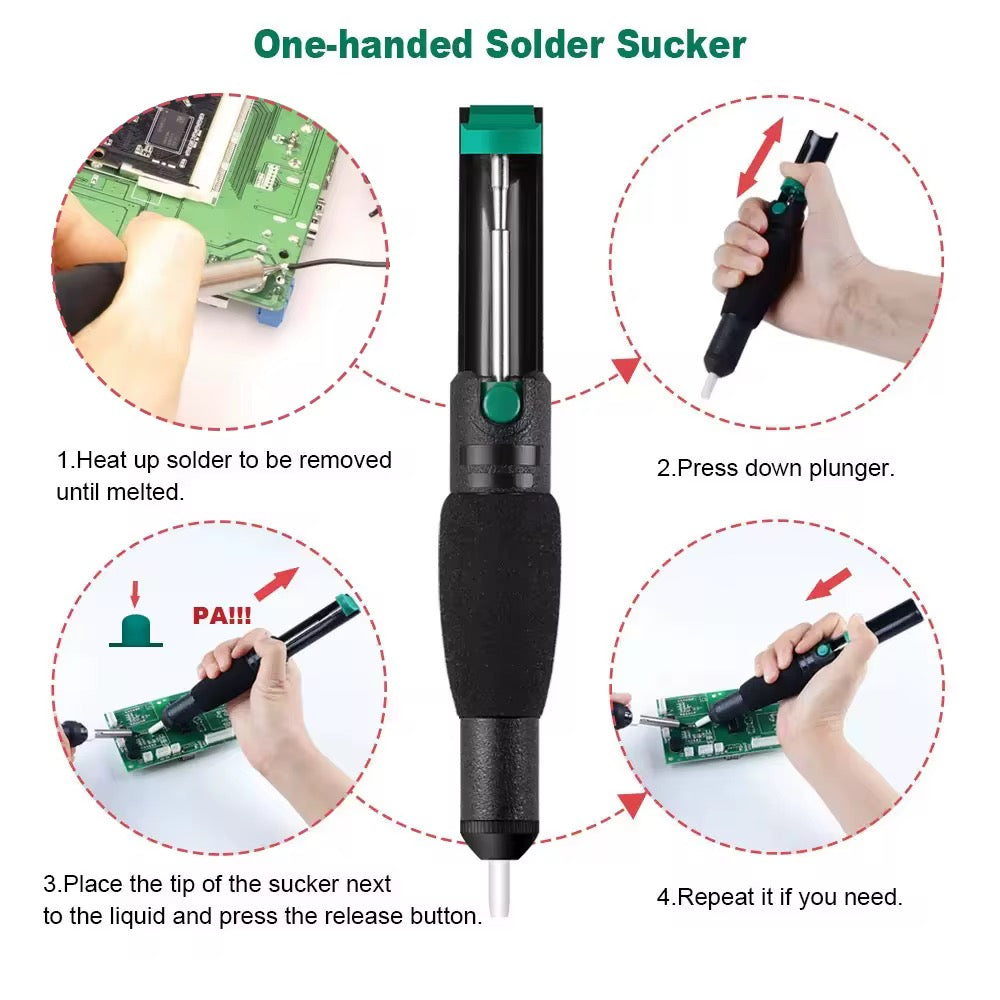 Desoldering Pump 366 – Manual Solder Removal Tool