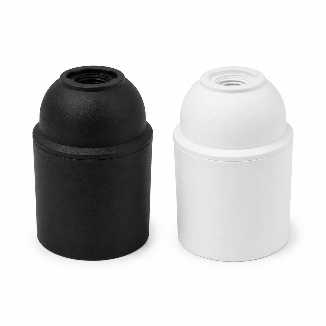 E27 Lamp Holder – Black & White Lebanon
