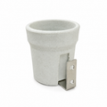 E27 Porcelain Lamp Holder – Ceramic Socket with Mounting Bracket Lebanon