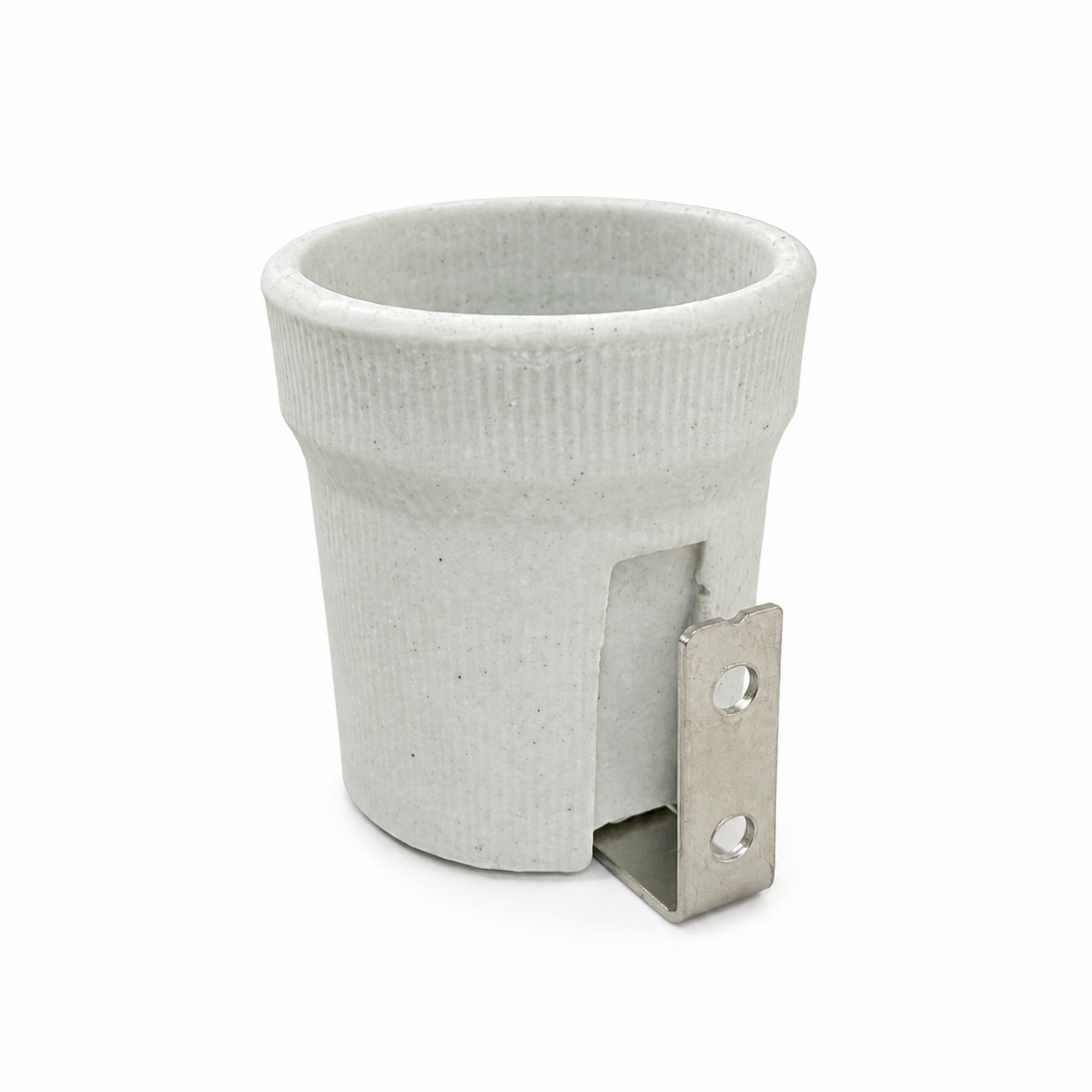 E27 Porcelain Lamp Holder – Ceramic Socket with Mounting Bracket Lebanon