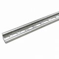 Metal slide rail on a white background