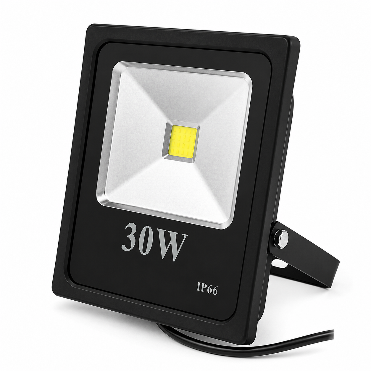 LED COB Floodlight 30W IP66 – Waterproof Outdoor Light (Daylight, Warm White, Blue, Purple & RGB)