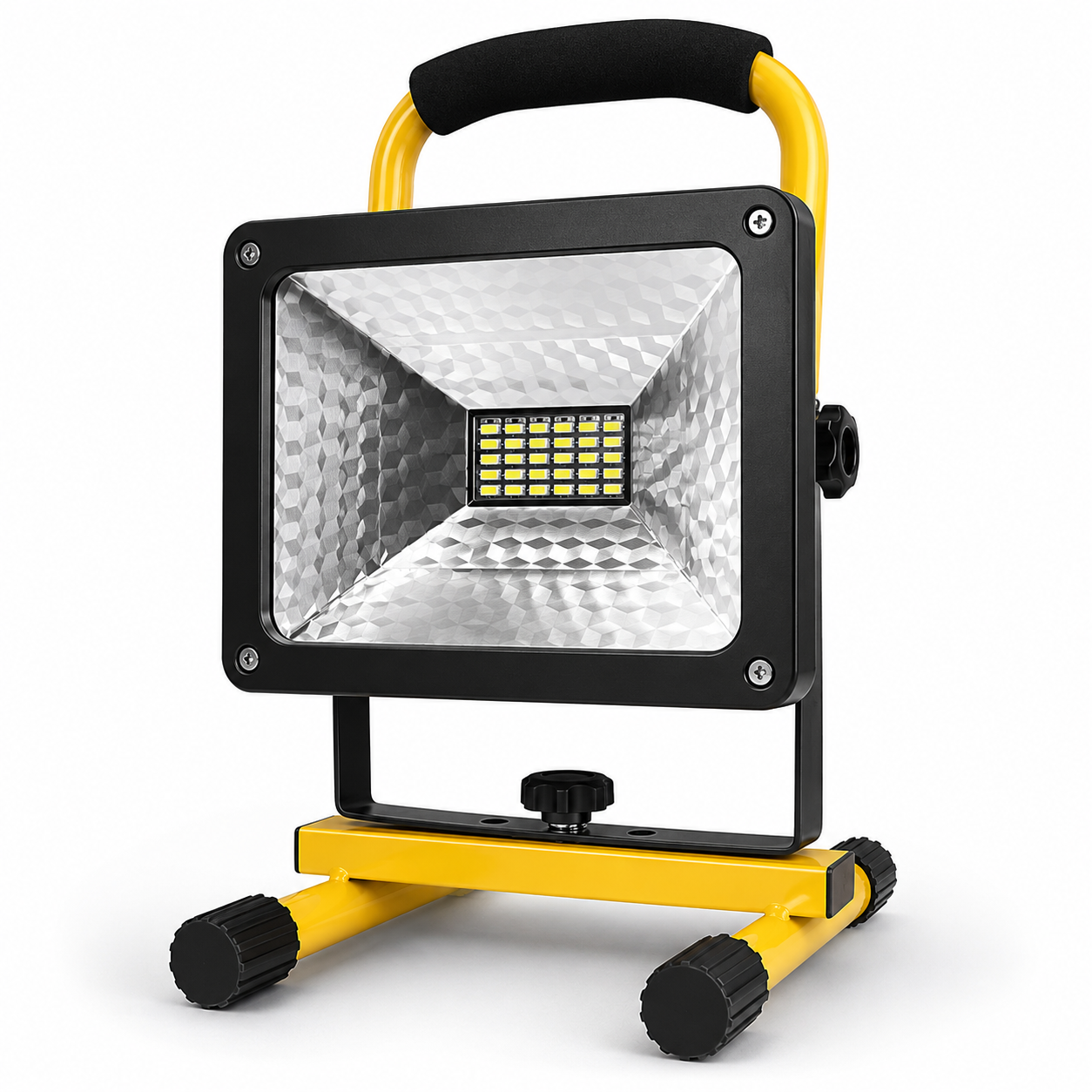 Rechargeable Emergency Light 50W Daylight – Portable LED Work Light with Adjustable Stand