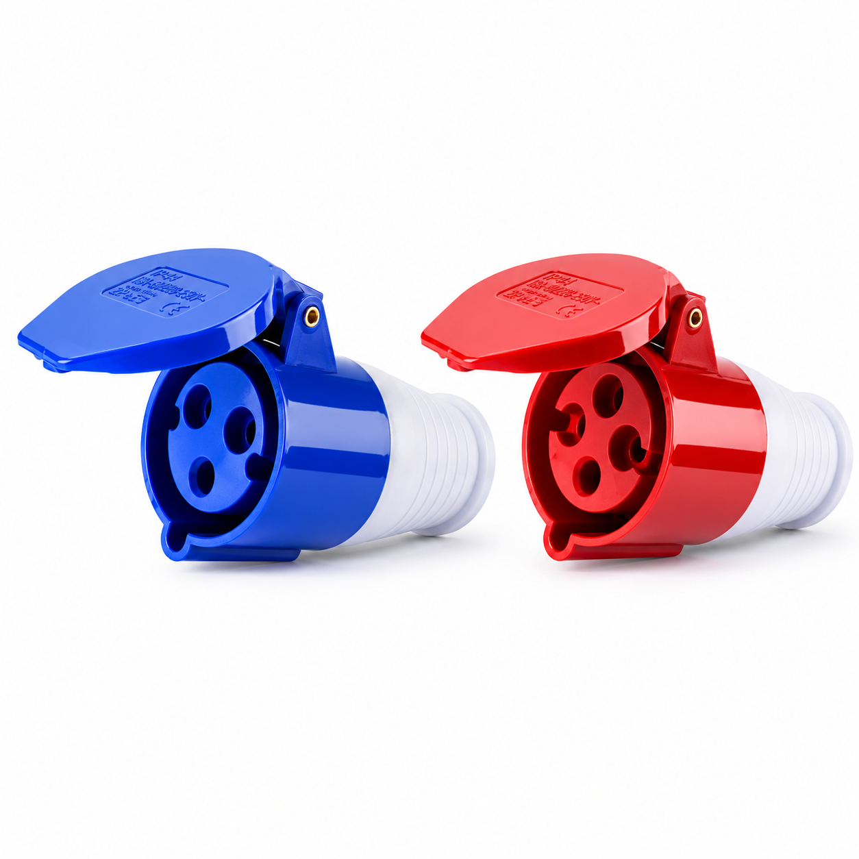 Industrial Socket IP44 – 16A & 32A 2P+E / 3P+E Female Connector