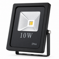 10W LED flood light with black casing on a white background