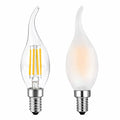 LED Candle Filament Tail Bulb E14 4W 220V – Clear or Frosted Glass – Warm White Lebanon