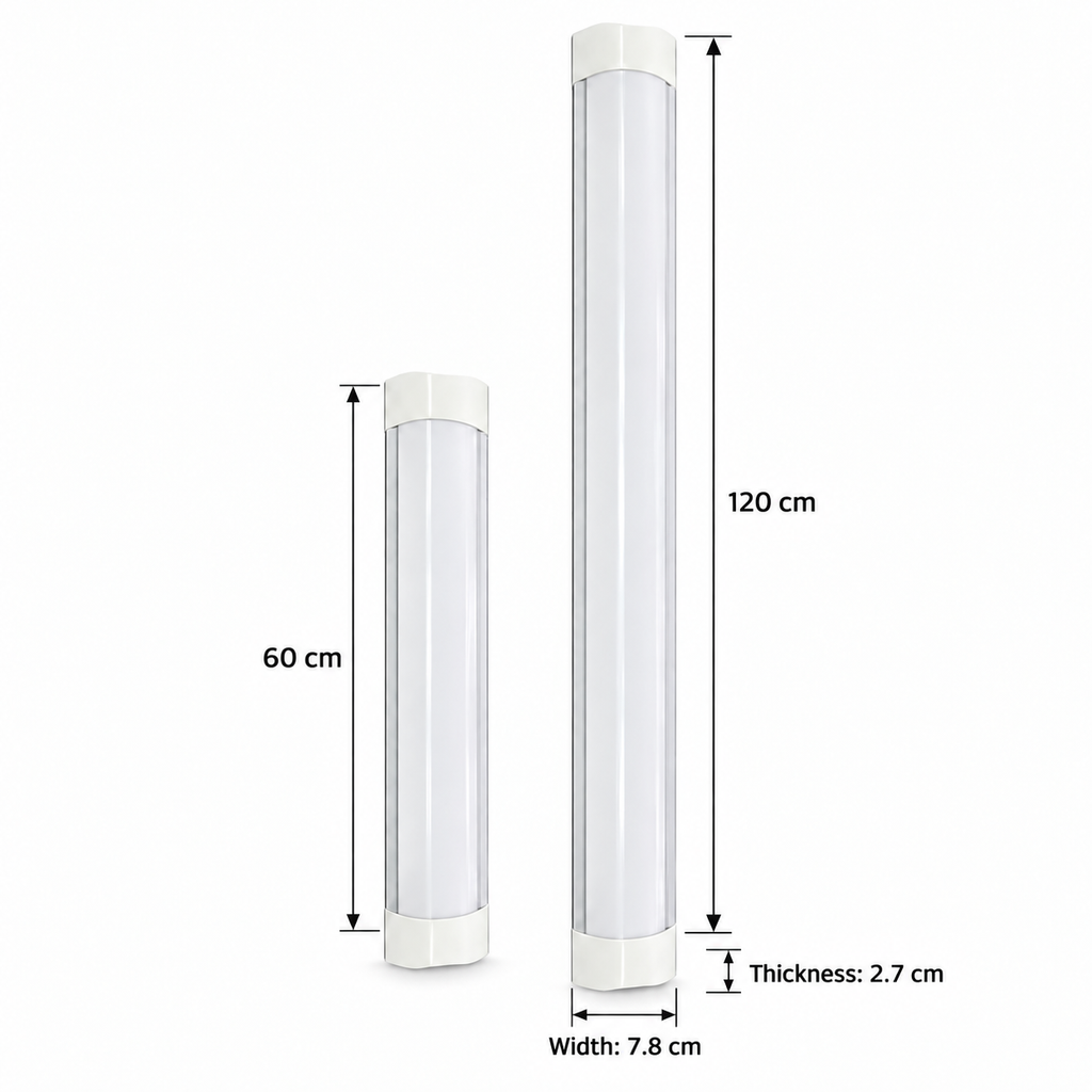 Size if LED deco battens in Lebanon 18W and 32W