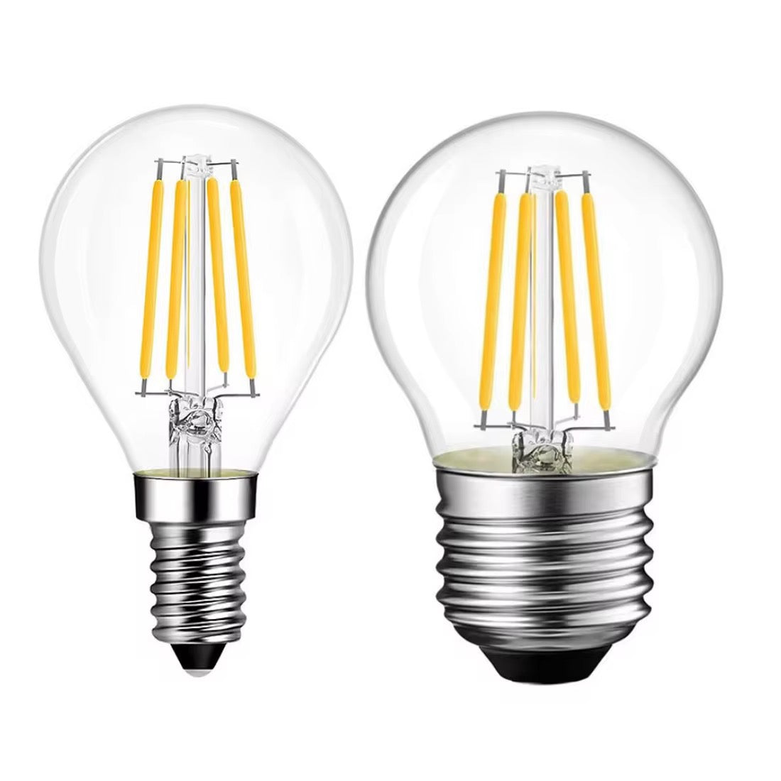 LED Filament Clear G45 Bulb 4W E14/E27 220V – Daylight or Warm White Lebanon