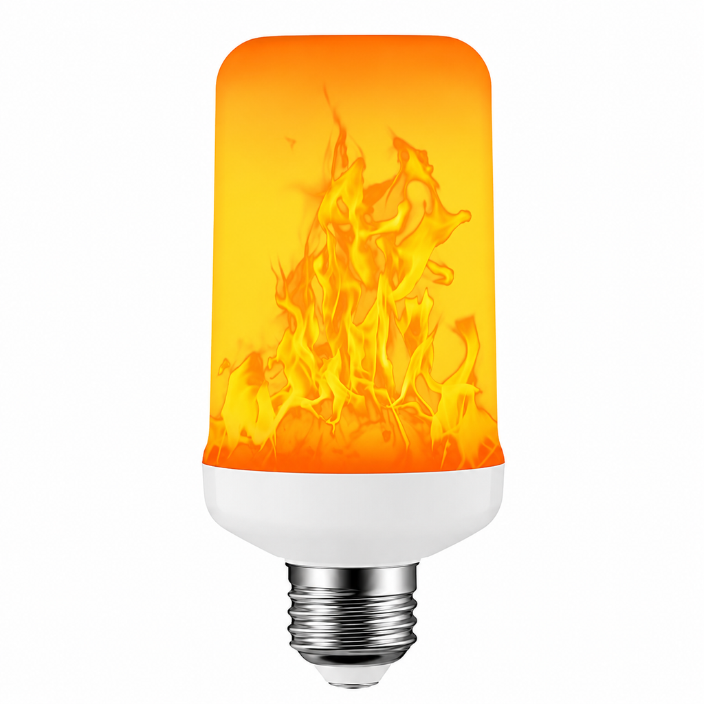 LED Flame Effect Bulb 7W E27 220V – 3 Lighting Modes Decorative Fire Lamp Lebanon
