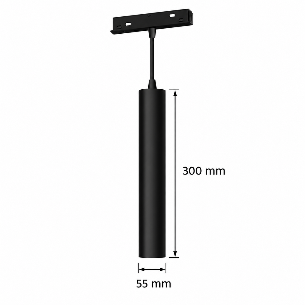 LED Magnetic Track Pendant Lamp – 10W 48V CCT Liban