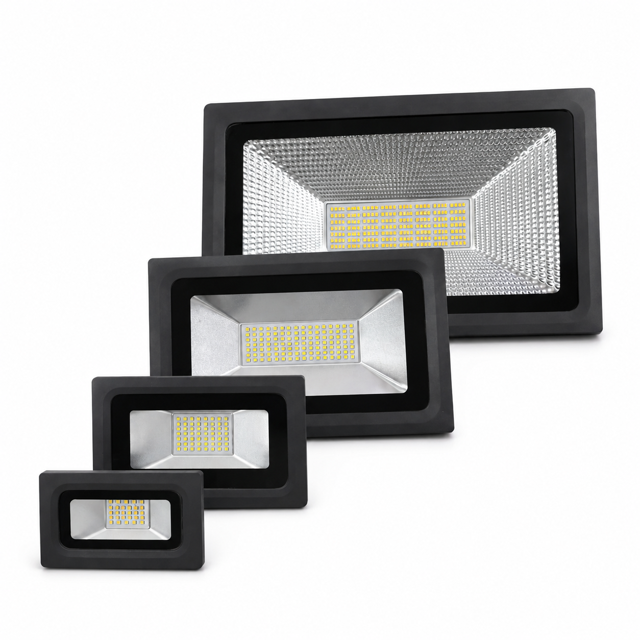 LED SMD Floodlight 15W / 30W / 60W / 100W – Daylight & Warm White Outdoor Security Light