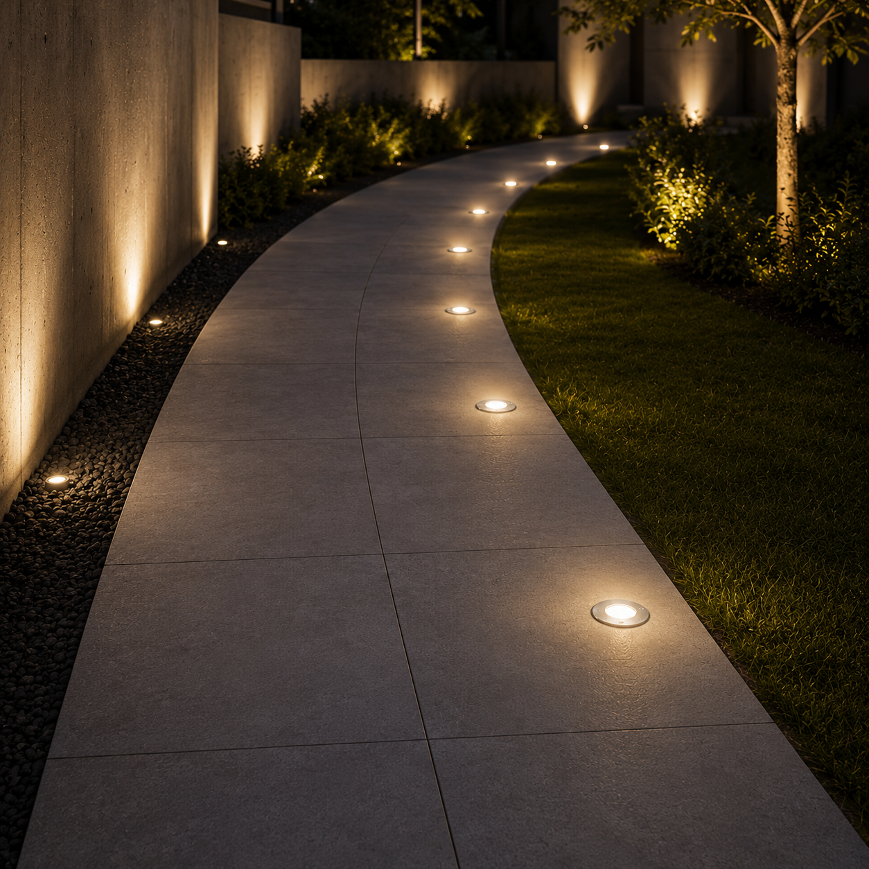 LED Underground Light IP67 – 1W Daylight / 2W Warm White (Ø65mm)