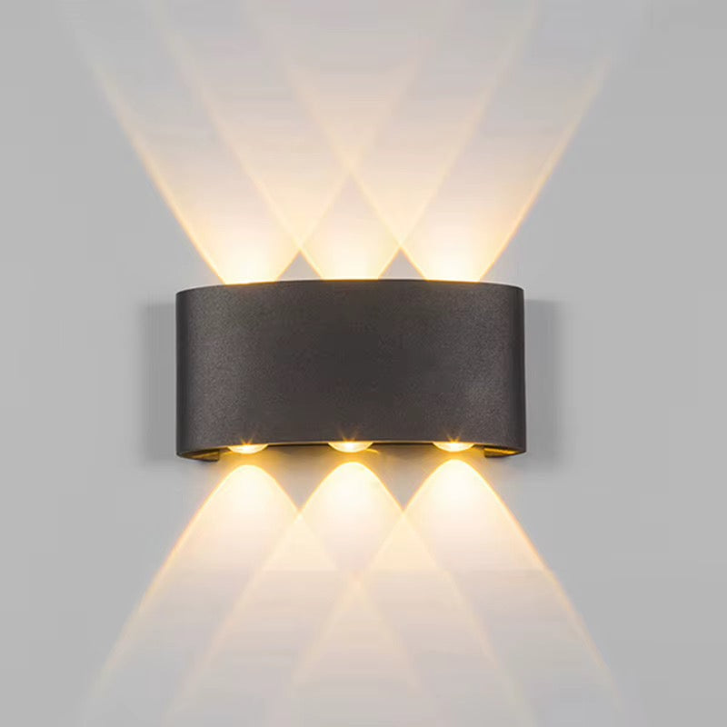 LED Up & Down Wall Light – 4W / 6W / 8W | Warm White | IP66 Zalka