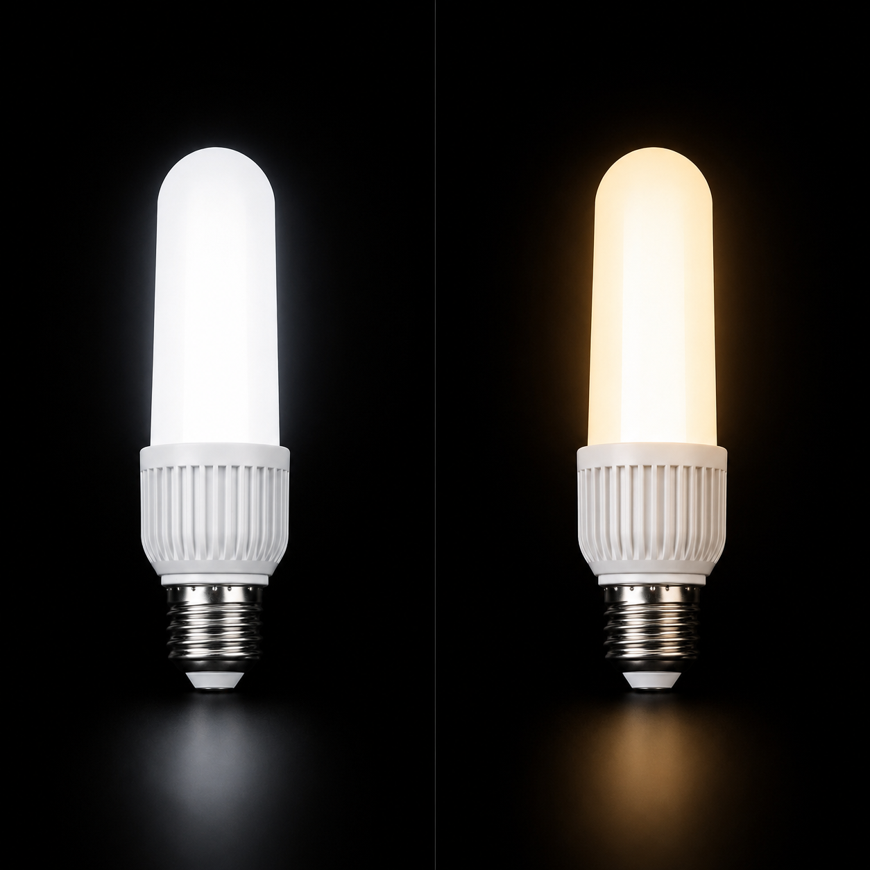 LED Tubular Bulb E27 220V - 7W / 9W - Daylight or Warm Light