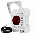 Modular Digital Temperature Controller 16A 220V – DIN Rail Thermostat with Sensor Probe