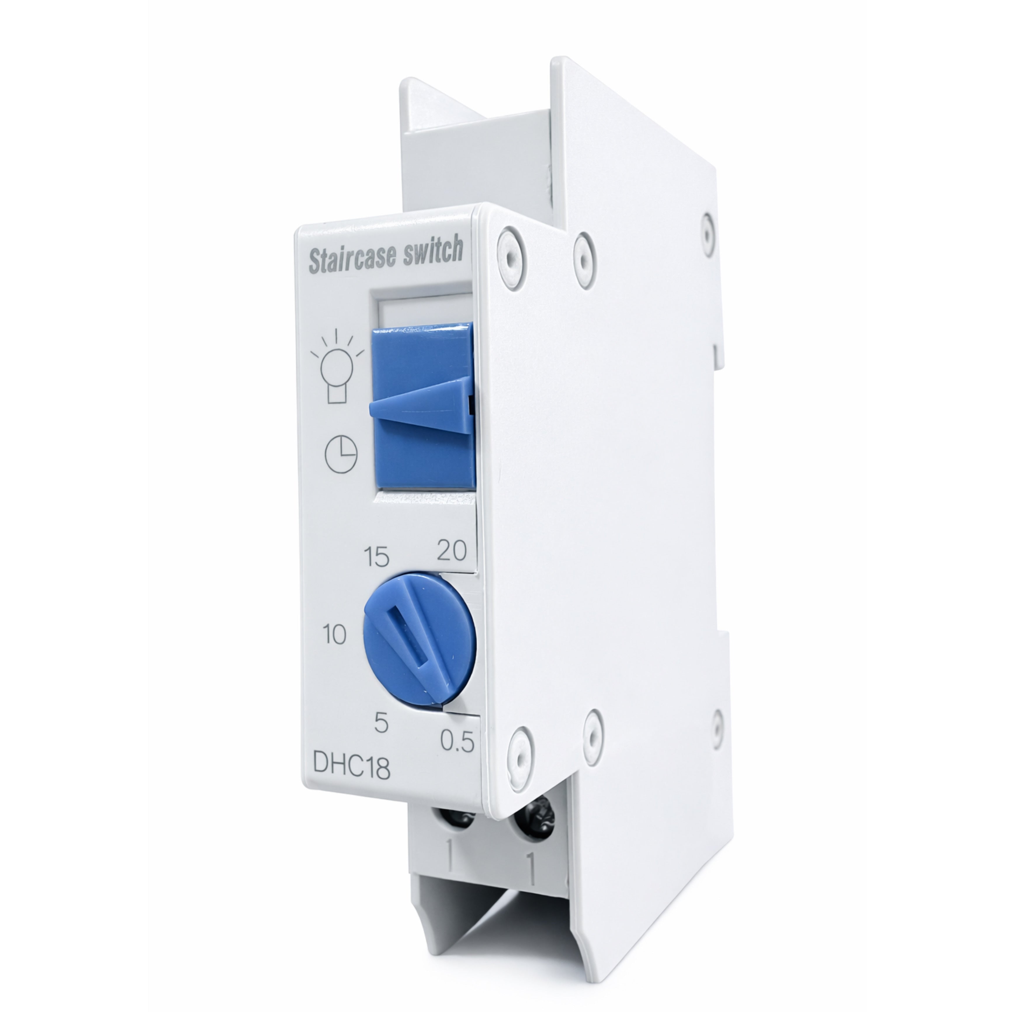 Modular Staircase Timer Switch 16A 220V – DIN Rail Staircase Lighting Timer