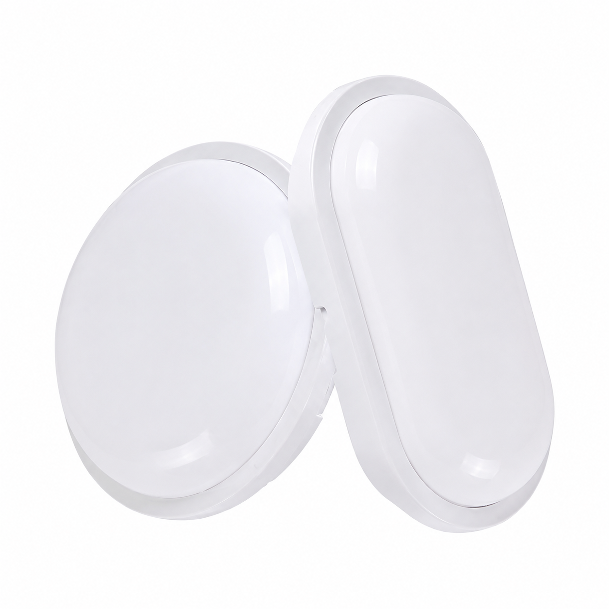 Moisture-Proof LED Lamp – Round & Oval – Daylight / Warm Light Lebanon