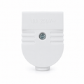 Plug Female Flat 10A – White
