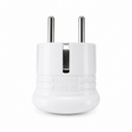 Plug Schuko Male 10A 250V – White