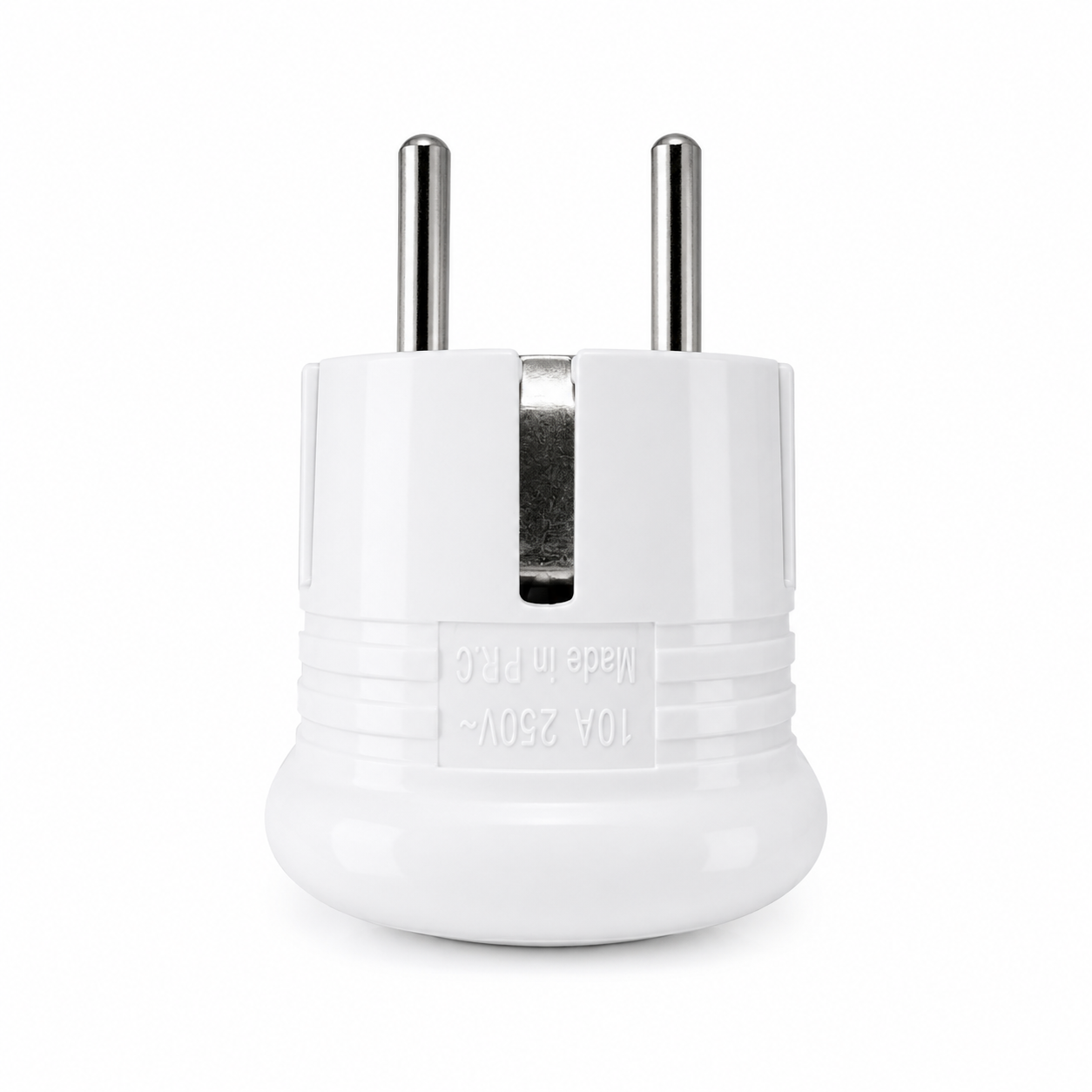 Plug Schuko Male 10A 250V – White