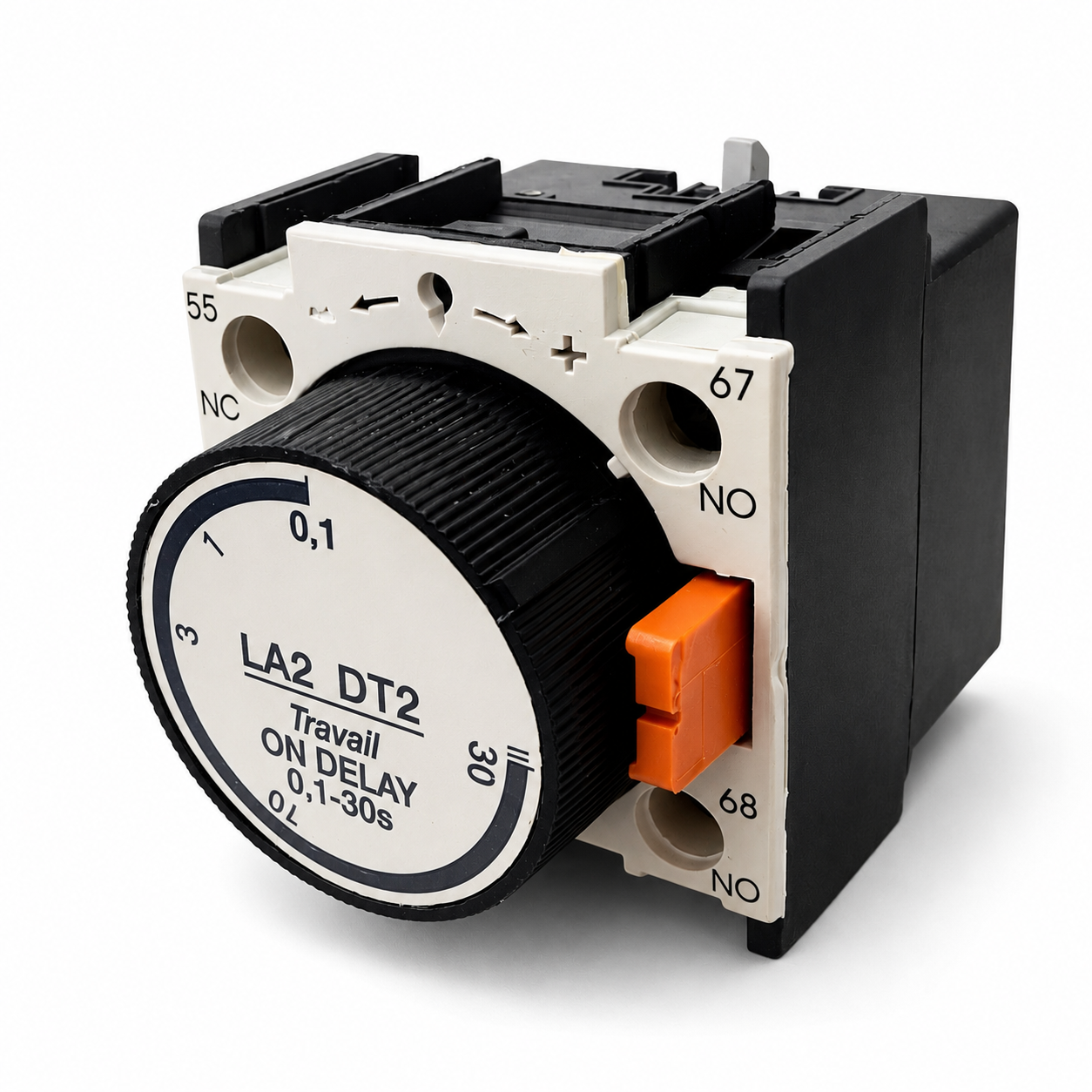 Pneumatic Time Delay Relay Block | 0.1–30 Seconds | ON Delay / OFF Delay | Contactor Timer Lebanon