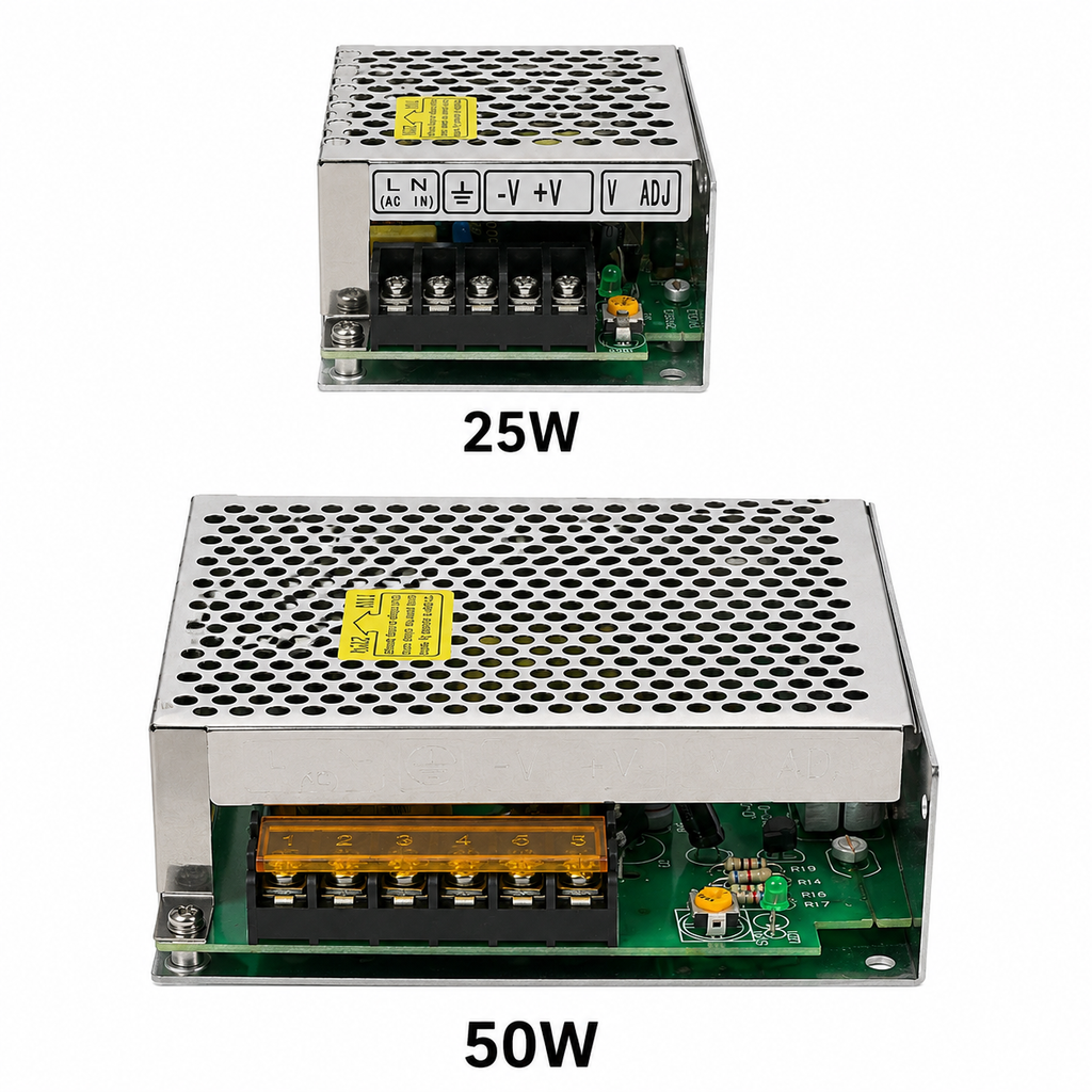 Power Supply 220V AC to 12V DC – 25W / 50W LED Driver
