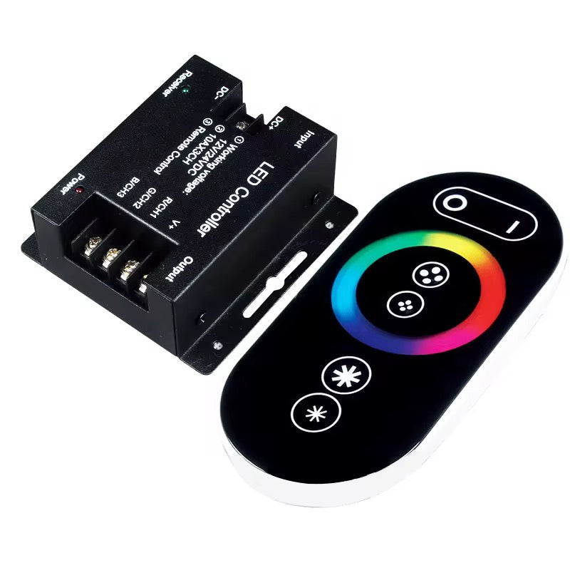 RF Touch RGB LED Controller 12V/24V 8A x 3 Channels with Wireless Remote Lebanon