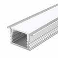 Recessed Aluminum Profile2M – Silver LED Channel | 12x17mm