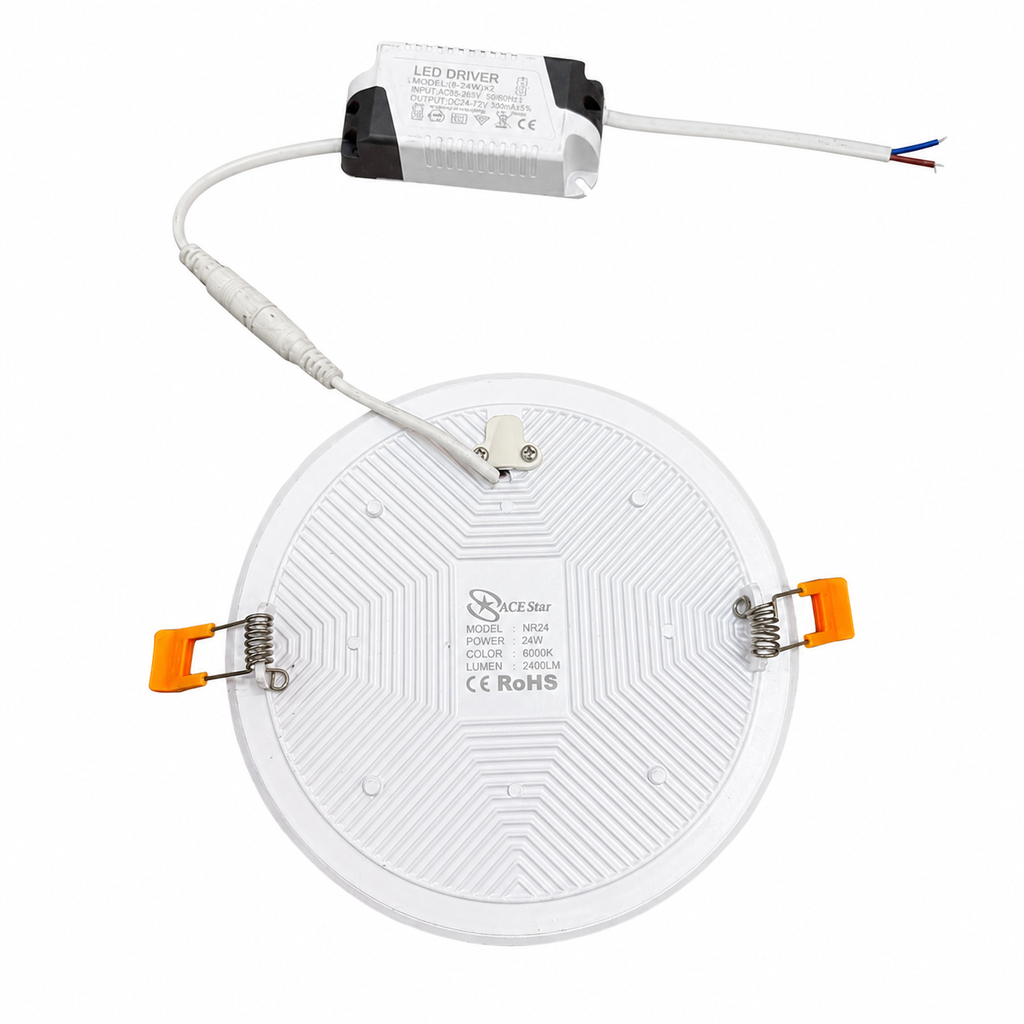 Recessed Rimless Round LED Panel Light Faraya