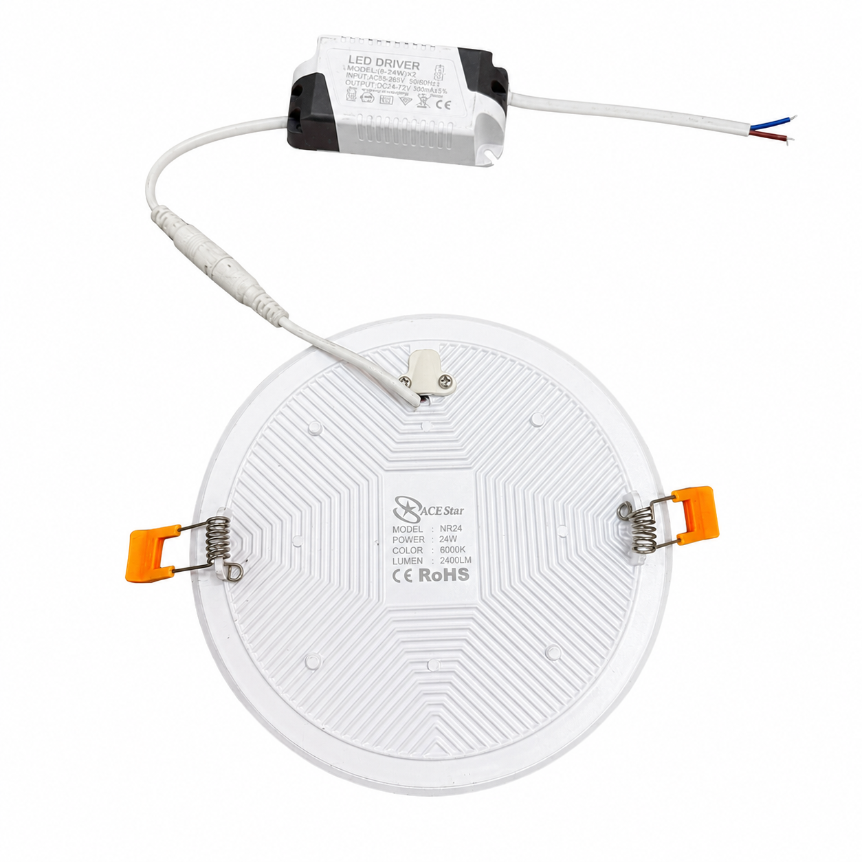 Recessed Rimless Round LED Panel Light Faraya