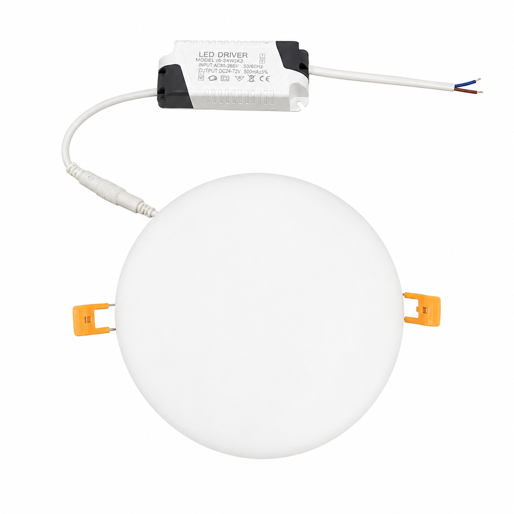 Recessed Rimless Round LED Panel Light Jounieh