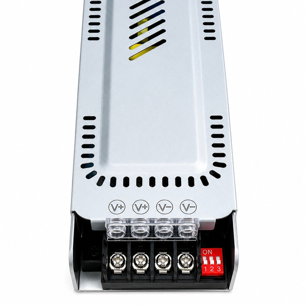 Slim LED Power Supply 400W – 220V AC to 12V DC Transformer for LED Strips & Lighting